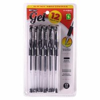 Gel 12 gel pens 0.5mm black