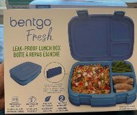 Bentgo Fresh – Leak-Proof, Versatile 4-Compartment Bento-Style Lunch Box With Removable Divider