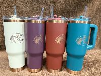 Bass Pro Mug With Straw